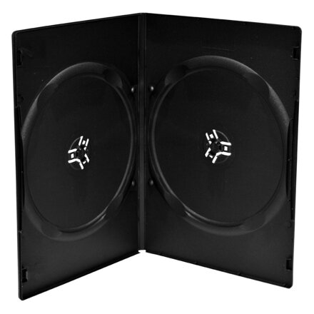 Mediarange DVD-Box 7mm Double Black