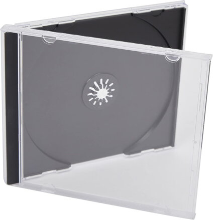 CD obal 10,4 mm čierny vo vysokej kvalite prevedenia