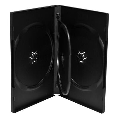 Mediarange DVD-Box 14mm for 3 Black *5Pack