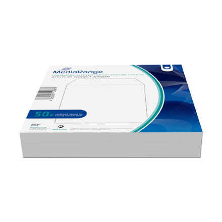 MediaRange Cardboard sleeves for 1 disc *50pcs