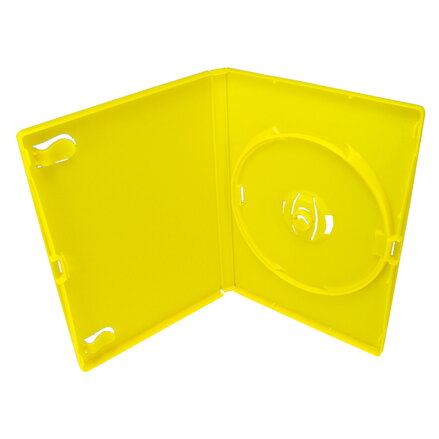 DVD-Box 14mm Single Yellow 