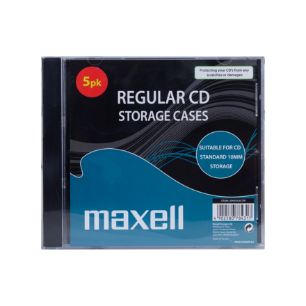 MAXELL CD obal  10,4mm 5ks