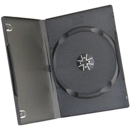 Mediarange DVD-Box 14mm Single Black
