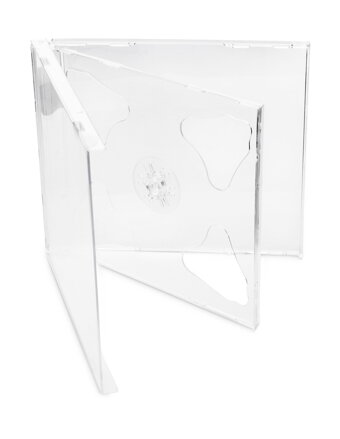 Mediarange CD-Box  10,4 mm Double clear tray
