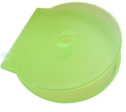 Mediarange CD-Box 5,2 mm Slim Shell Clear Double green