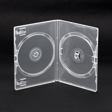 DVD-Box 14mm Double Clear Amaray