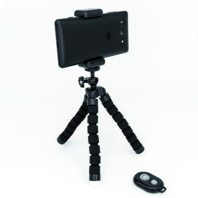 Mediarange Universal tripod remote shutter black