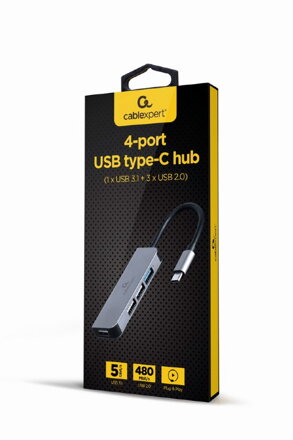 GEMBIRD 4 portový rozbočovač USB 3.0 UHB-C344 