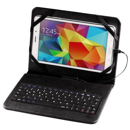 Hama puzdro s integrovanou klávesnicou pre tablet 8" čierne
