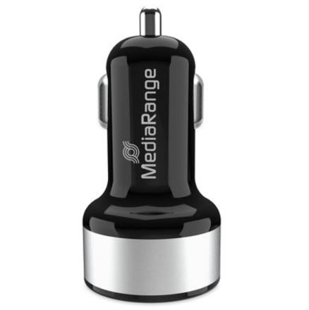 MediaRange nabíjačka do auta s dvoma USB portami, 3,4 A