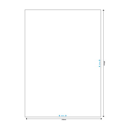 Mediarange Multi-purpose labels 210x297mm White