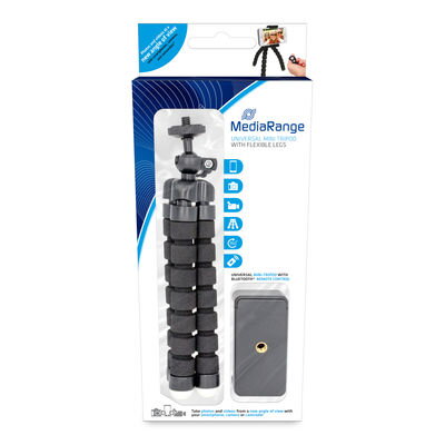 Mediarange Universal tripod remote shutter black