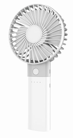 Platinet dobíjací stolný ventilátor s powerbankou 4000mah 3 kroky [45237]