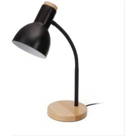 Platinet MARMA stolná lampa 40W, čierna
