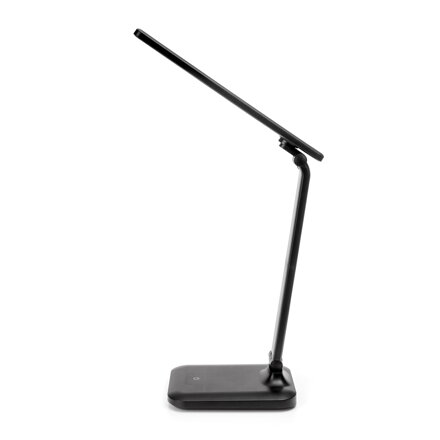 Platinet REMUS stolná lampa s adaptérom LED 5W, čierna