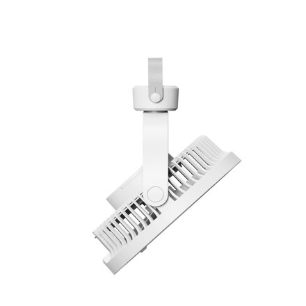 PLATINET nabíjací stolný ventilátor so stojanom a vstavaným LED svetlom 2X1200mAh 