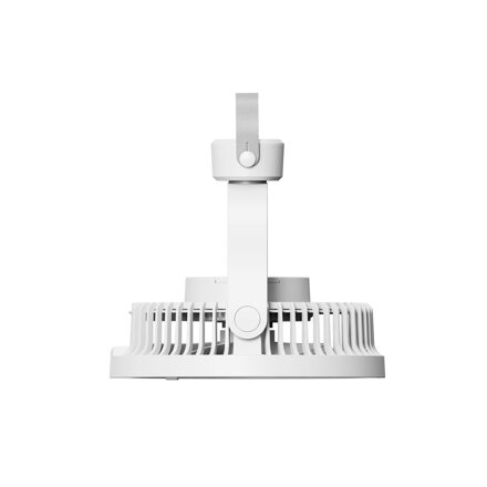 PLATINET nabíjací stolný ventilátor so stojanom a vstavaným LED svetlom 2X1200mAh 