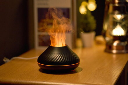 PLATINET aromadiffúzor és párásító 6,5W 130ml fekete + 10 ml levendula illóolaj