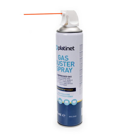 Platinet stlačený vzduch s pištoľou 600 ml