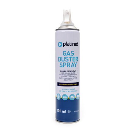 Platinet stlačený vzduch s pištoľou 600 ml