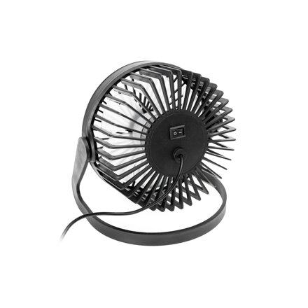 Platinet stolný ventilátor USB čierny