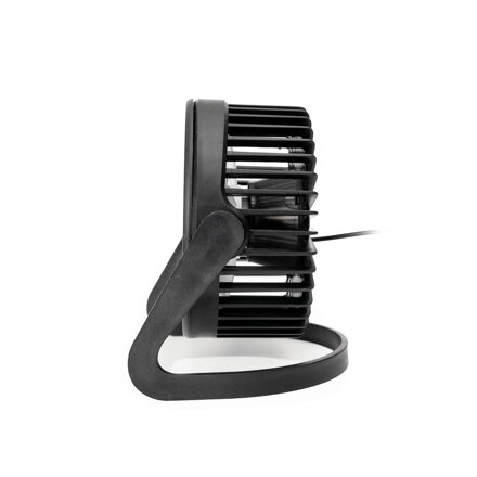 Platinet stolný ventilátor USB čierny