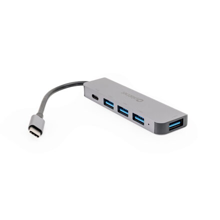Platinet USB-C HUB 5v1, 4X USB-A 3.2 GEN1 + 1X USB-C PD 100W 