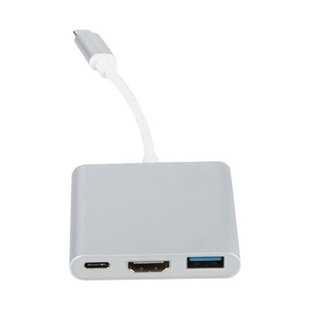 Platinet USB-C HUB 3v1 3.2 Gen1 HDMI 4K, USB-A 3.2, USB-C PD 100W