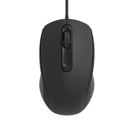 Omega OM441BC myš káblová 3D, 1200 DPI, USB-C, 1,5 m, čierna