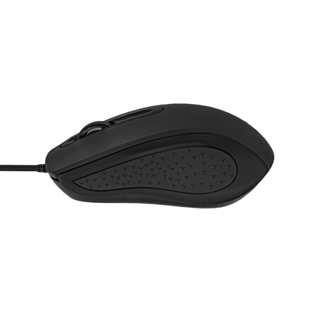 Omega OM441BC myš káblová 3D, 1200 DPI, USB-C, 1,5 m, čierna