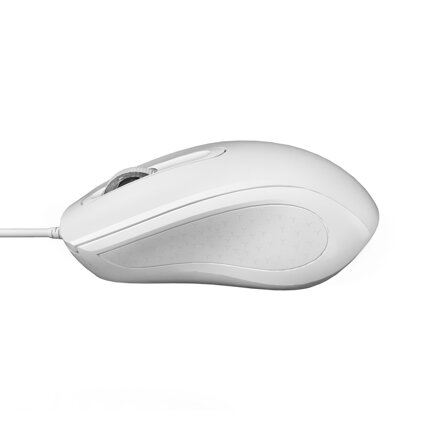 Omega OM441W myš káblová 3D, 1200 DPI, USB, 1,5 m, bielá