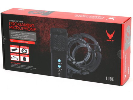 VARR GAMING MICROPHONE TUBE USB BLACK [45468]