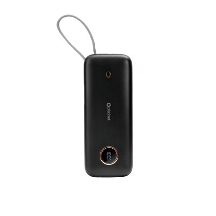 Platinet power bank 20000 mAh 70W PD QC so vstavaným káblom typu C