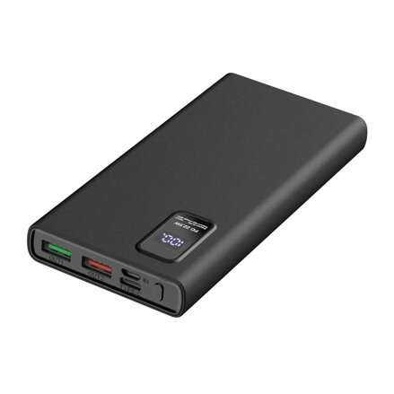 Platinet power bank Polymer 10000 mAh black PMPB10WQC726B