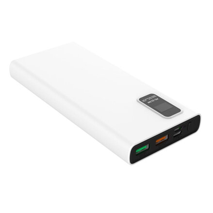 Platinet power bank Polymer 10000 mAh white PMPB10WQC726W