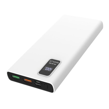 Platinet power bank Polymer 10000 mAh white PMPB10WQC726W