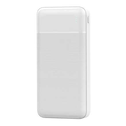 Powerbank 20000 mAh MicroUSB, Type-C Fehér