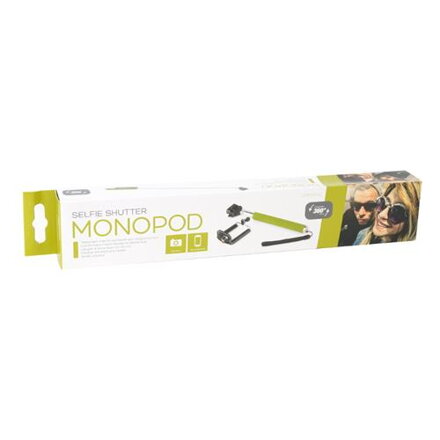 Omega Monopod  Telescopic Pole SELFIE Stick green