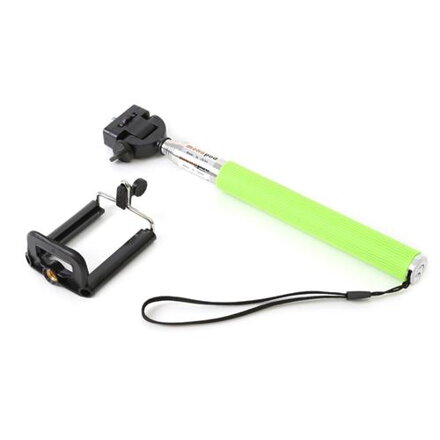 Omega Monopod  Telescopic Pole SELFIE Stick green