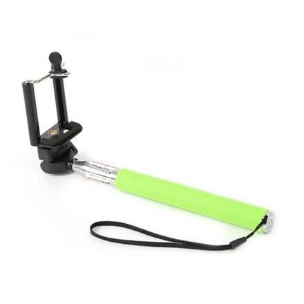 Omega Monopod  Telescopic Pole SELFIE Stick green