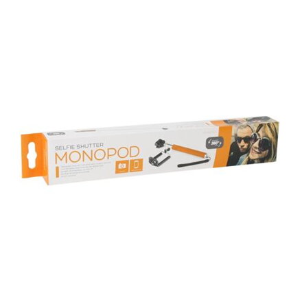 Omega Monopod  Telescopic Pole SELFIE Stick orange