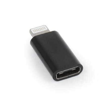 GEMBIRD USB Type-C adaptér (CF/8pin M), čierny