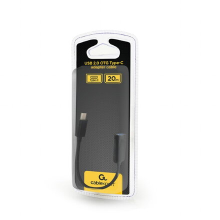 GEMBIRD USB 2.0 OTG Type-C átalakító kábel 20cm