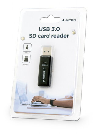 GEMBIRD card reader USB 3.0, mini design  UHB-CR3-01 
