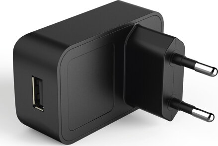  Hama sieťová USB nabíjačka, 5 V/1 A, čierna