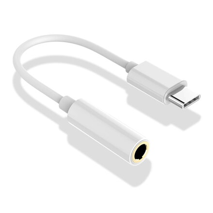 PLATINET  ADAPTER  SMARTPHONE LIGHTNING TO AUX WHITE