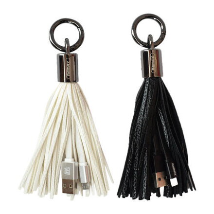REMAX Tassels Ring Micro USB cable RC-053i white