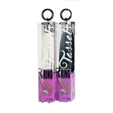 REMAX Tassels Ring Micro USB cable RC-053i white