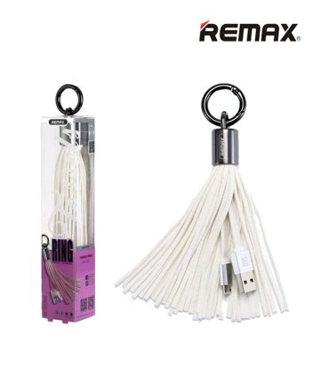 REMAX Tassels Ring Micro USB cable RC-053i white