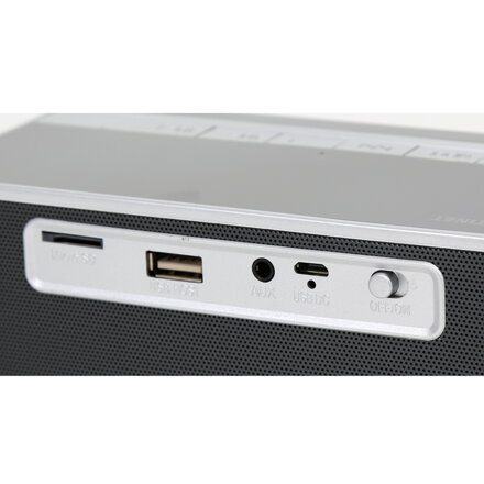 Platinet SPEAKERS / BLUETOOTH + CLOCK, FM 10W STEREO 